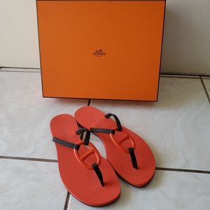 Hermes Kala Nera Sandals